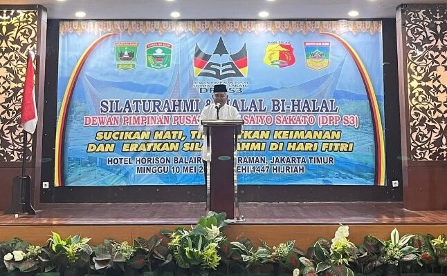 Hadiri Halal Bi Halal DPP S3, Wawako Solok Suryadi Nurdal Ajak Perantau Bangun Daerah