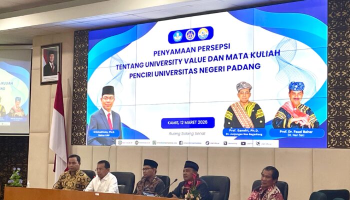 UNP Siapkan Mata Kuliah “Alam Takambang Jadi Guru” Berbasis Kearifan Lokal