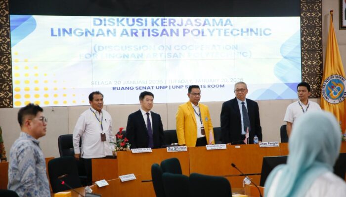 UNP Go International: Kolaborasi Strategis dengan Kampus Vokasi dari Tiongkok