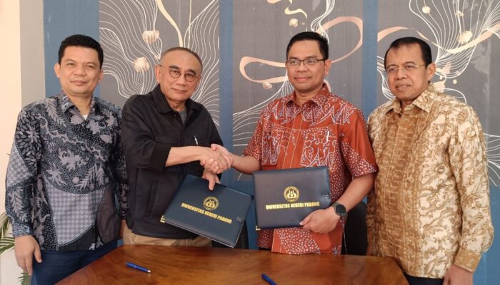 UNP Jalin Kemitraan dengan IIEC-RI, Dorong Implementasi Tri Dharma dan Kampus Berdampak