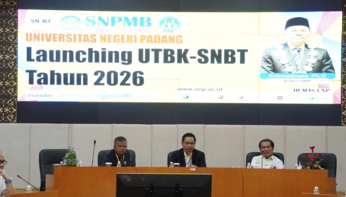 UTBK-SNBT 2026 Dimulai di UNP, Rektor Tekankan Integritas dan Tanggung Jawab Panitia