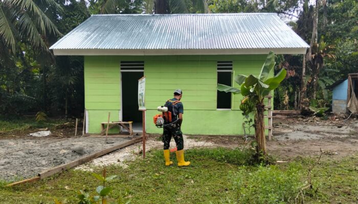 RTLH Milik Darlius di Sipora Selatan Rampung 100 Persen, Satgas Bakti TNI AD Tuai Apresiasi Warga