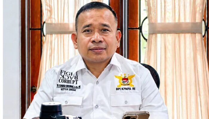Ketum BPI KPNPA RI Rahmad Sukendar: Hukum Harus Berdiri di Atas Fakta, Bukan Nama Besar