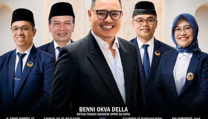 Fraksi Nasdem Walk Out Saat Paripurna. Benni Okva: Buat Apa Rapat Kalau Kepentingan Rakyat Tidak Diakomodir!