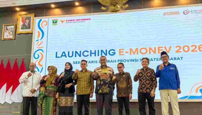 Pemkab Solok Tegaskan Komitmen Keterbukaan Informasi Publik pada Launching Monev KI Sumbar 2026