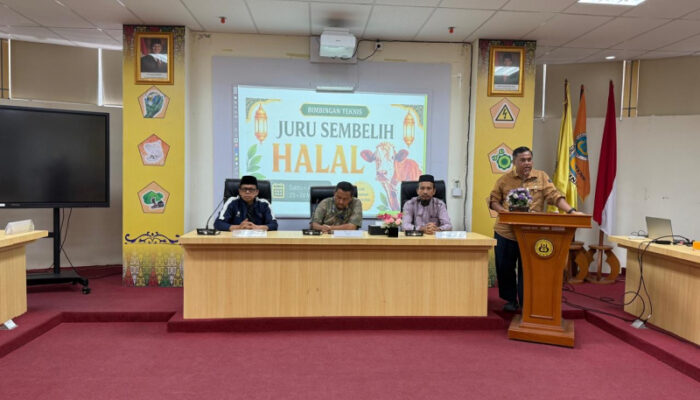 UPT Halal UNP Gelar Bimtek Juru Sembelih Halal Jelang Idul Adha 1447 H