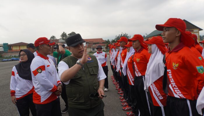 Capaska Padang Panjang Digembleng 24 Hari, Hendri Arnis Tekankan Jiwa Nasionalisme