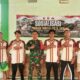 TMMD 129 Bojonegoro di Kesongo Gelar Turnamen Voli Antar Desa