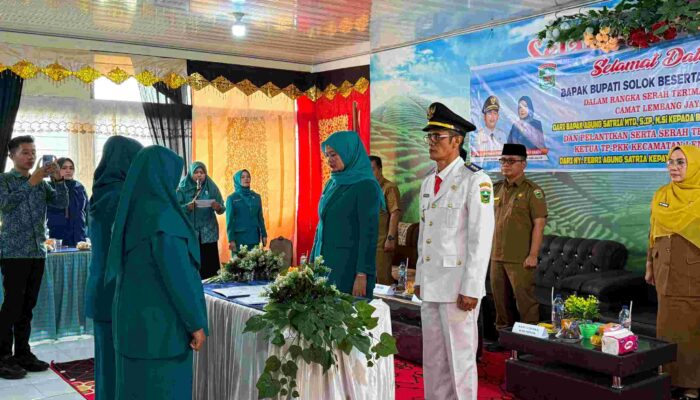 Camat Lembang Jaya Resmi Berganti, Pemkab Solok Tekankan Pelayanan dan Percepatan Pembangunan