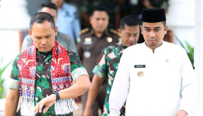 Wali Kota Solok Terima Kunjungan Danrem 032/Wirabraja, Perkuat Sinergi TNI dan Pemko untuk Stabilitas Daerah