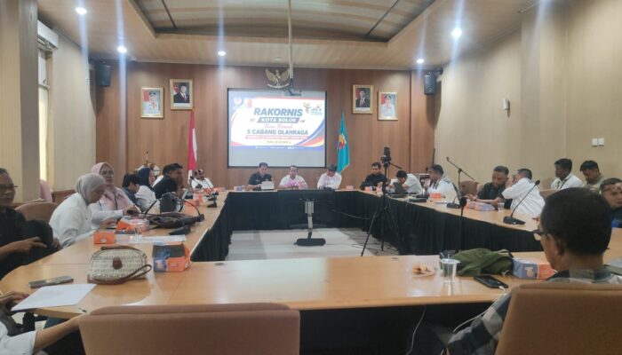 Rakornis Porprov XVI Sumbar 2026 Digelar, Kota Solok Tegaskan Kesiapan Jadi Tuan Rumah dan Bidik Lima Besar