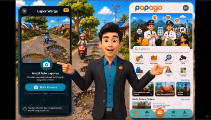 Padang Panjang Punya PAPAGO, Dari Lapor Warga hingga Rekomendasi Wisata Ada di Satu Platform
