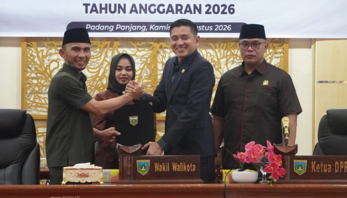 Pemko Padang Panjang Tingkatkan Belanja Infrastruktur dalam Perubahan APBD 2026