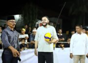 Wali Kota Fadly Amran Buka Turnamen Bola Voli Wali Kota Padang Cup, Diikuti 33 Tim