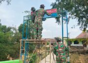 Menyambung Asa di Brang Etan: Senyum Warga Kesongo Saat TMMD 129 Bojonegoro Bangun Jembatan Impian