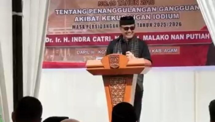 Indra Catri Sosialisasikan Perda Nomor 19 Tahun 2018 di Baso, Ajak Warga Biasakan Konsumsi Garam Beriodium