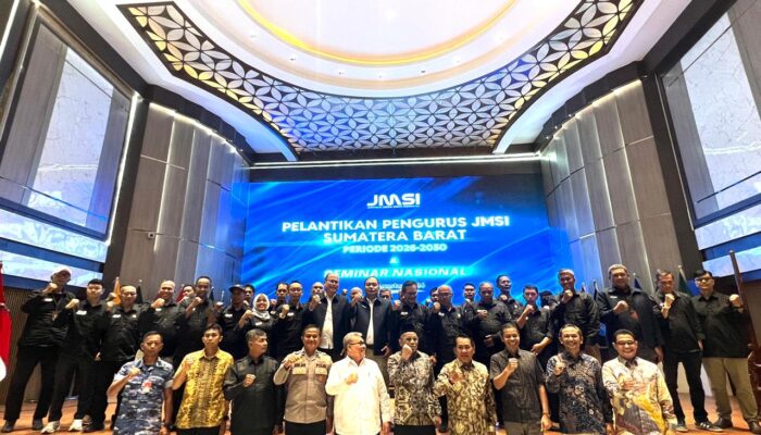 Pelantikan JMSI Sumbar 2026: Perkuat Barisan Media Siber, Lima Tokoh Raih JMSI Awards