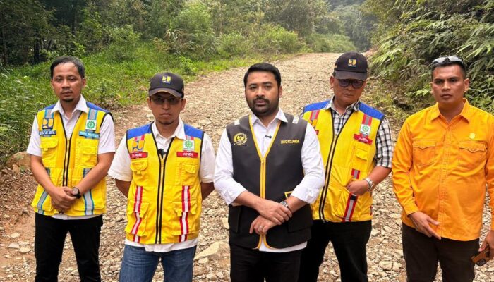 Zigo Rolanda Tinjau Jalan Rimbo Data–Kapujan, Pengaspalan Dimulai Oktober 2026