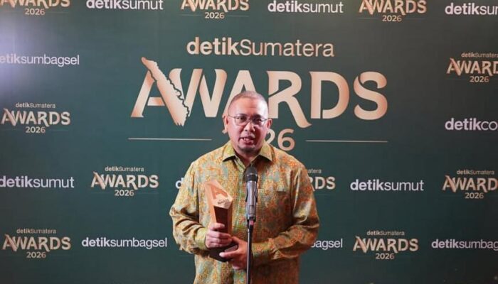 Raih DetikSumatera Awards 2026, Andre Rosiade Komit Kawal Percepatan Pembangunan Sumbar