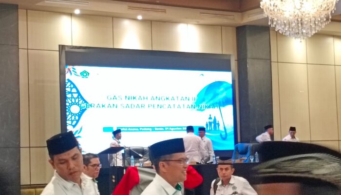 Kementerian Agama Provinsi Sumbar Bersama Anggota DPR – RI Lisda Hendrajoni Edukasi dan Sosialisasi “Gerakan Sadar Pencatatan Nikah
