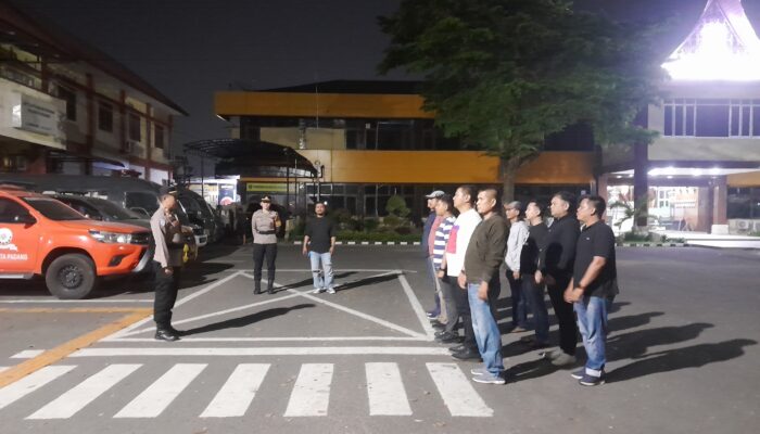 Tekan Angka Kriminalitas Jalanan Polresta Padang Perketat Pengamanan Malam Akhir Pekan