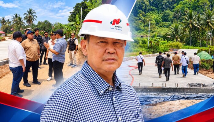 Dirut NK Tinjau Huntap Rambatan, Target November Kelar