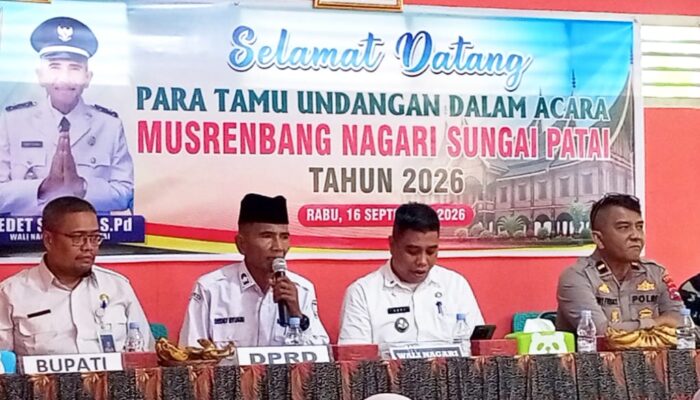 Musrenbang Sungai Patai Soroti Absennya DPRD Dapil IV
