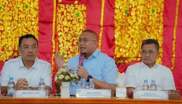 Dialog dengan Niniak Mamak Agam, Andre Rosiade Paparkan Progres Tol Sicincin–Bukittinggi dan Bypass Pasar Amor