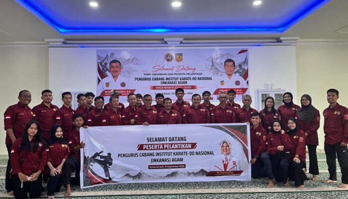 Nevi Zuairina Dukung Kepengurusan Baru INKANAS Agam, Dorong Pembinaan Atlet dan Karakter Generasi Muda