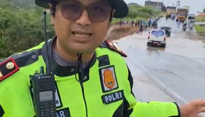 Dirlantas Polda Sumbar: Jalur Lingkar Arosuka Dibuka, Kendaraan Kecil Sudah Bisa Melintas