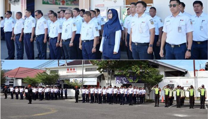 Upacara HUT ke-81 KAI, Divre II Sumbar Teguhkan Komitmen “Semakin Melayani”