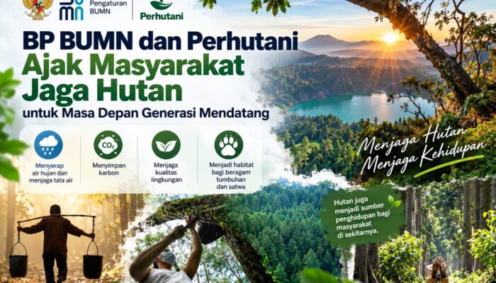 BP BUMN dan Perhutani Ajak Masyarakat Jaga Hutan untuk Masa Depan Generasi Mendatang