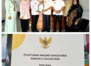Pecahkan Rekor 75 Nagari, Sungayang Tercepat Serahkan APB Nagari 2027