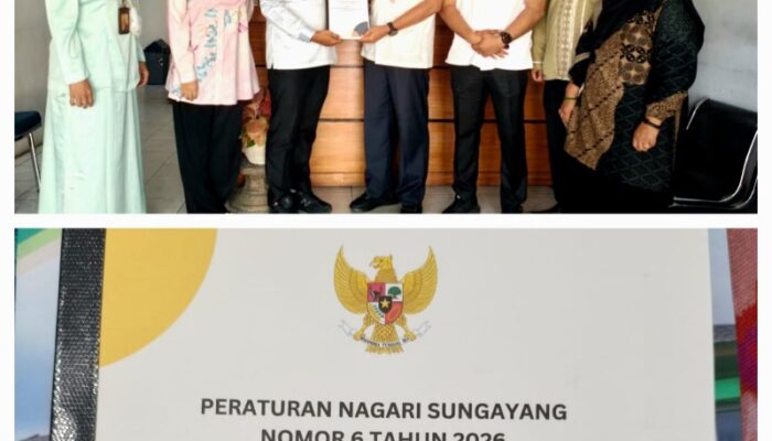 Pecahkan Rekor 75 Nagari, Sungayang Tercepat Serahkan APB Nagari 2027
