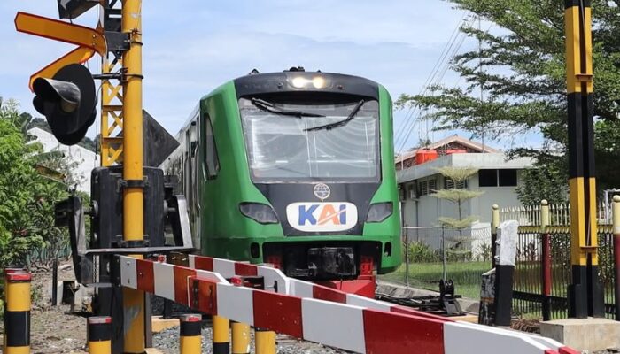KAI Divre II Sumbar Terus Perkuat Keselamatan Perlintasan Sebidang Kereta Api