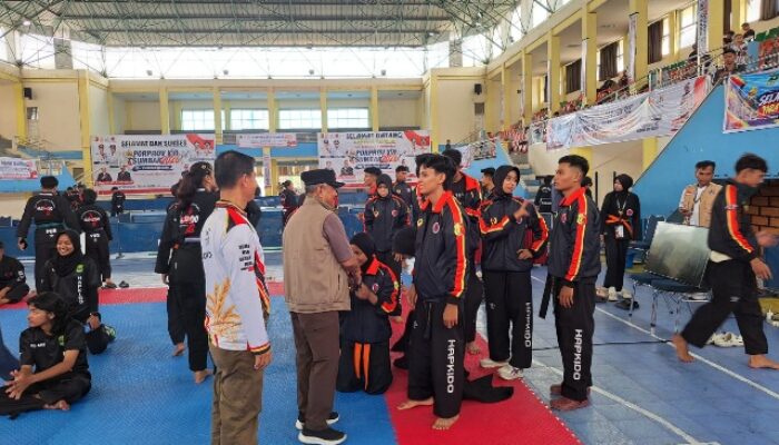 Wawako Suryadi Nurdal Buka Hapkido Porprov XVI, Kota Solok Panen 4 Emas
