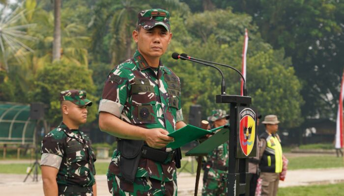 Danrem 032/Wbr : Karya Bakti Skala Besar Sarana Memperkuat Kemanunggalan TNI dan Rakyat