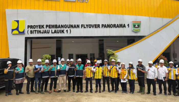 Zigo Rolanda Dukung Percepatan Flyover Sitinjau Lauik, Minta Pasokan Air Bersih Dijaga