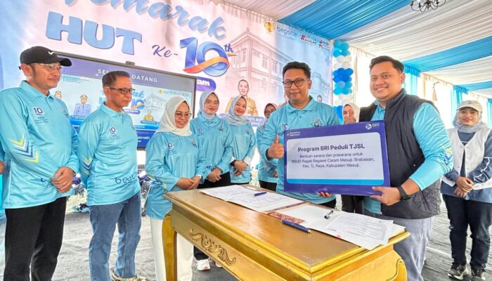BRI Peduli, Bangun Gapura dan Ruang Tunggu Keluarga di RSUD Ragab Begawe Caram Mesuji
