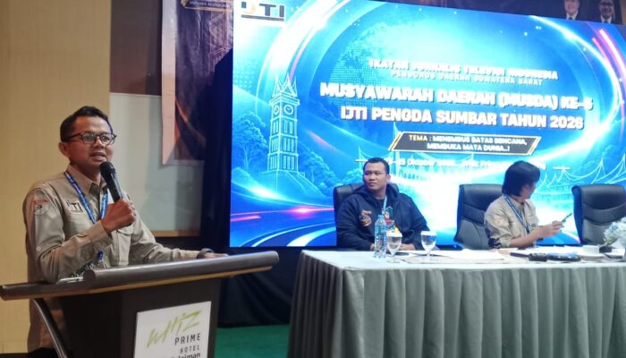 Dua Kali “Berpacu”, Defri Mulyadi Kembali Pimpin IJTI Sumbar, Unggul Telak atas Wahyudi Agus