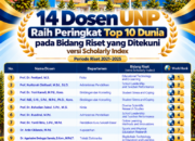 UNP Ukir Prestasi Dunia, 14 Dosen Tembus 10 Besar Internasional