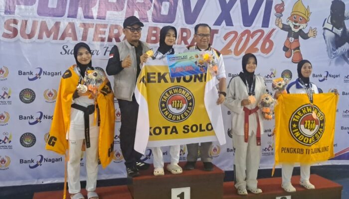 Nurul Adzkia Raih Emas di Hari Ultah ke-20, Taekwondo Kota Solok Makin Bersinar